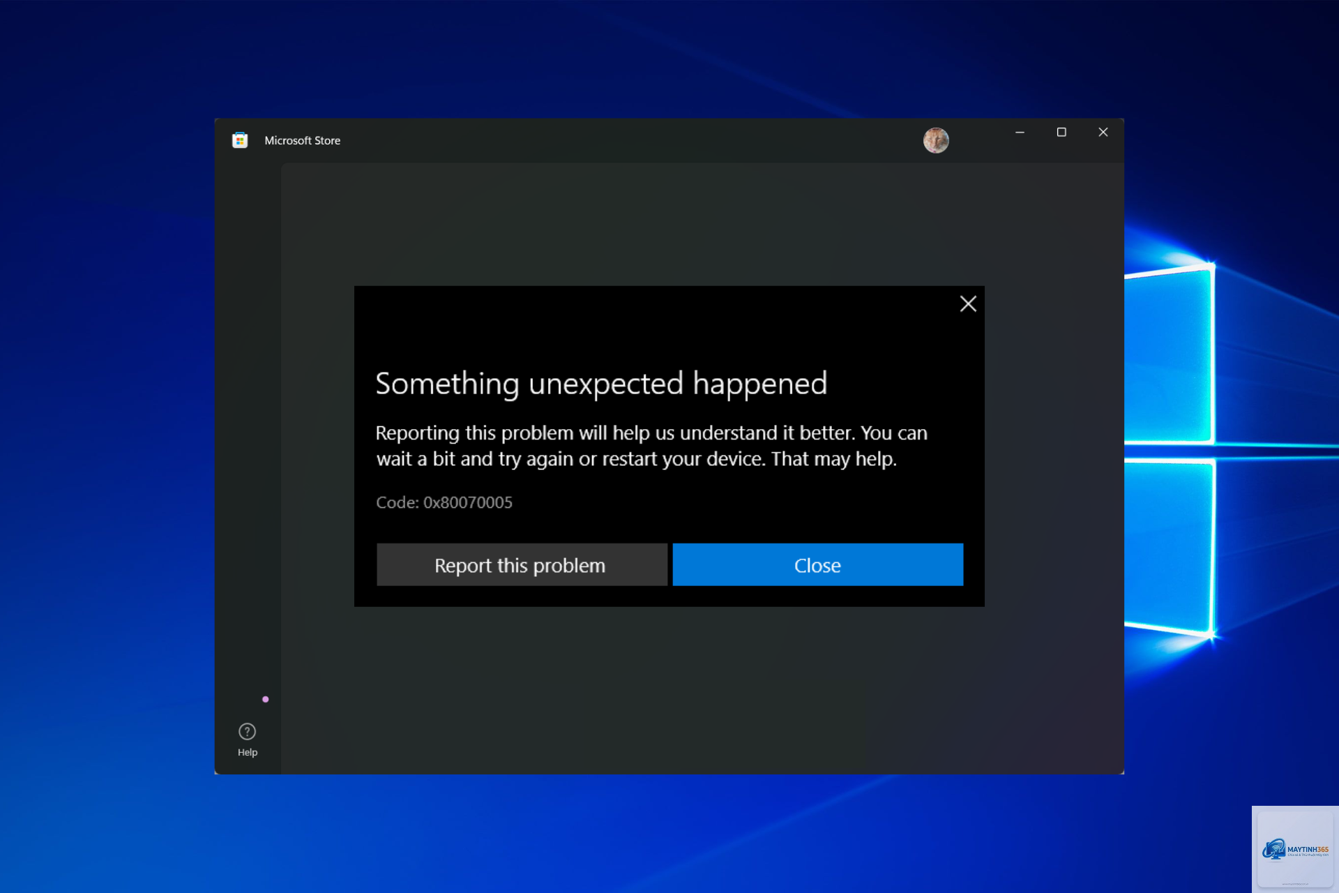 0x80070005 microsoft store - Hình 3
