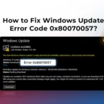 0x80070057 backup windows