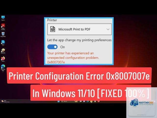 0x8007007e máy in - Hình 2