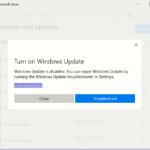 0x80070422 microsoft store