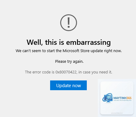 0x80070422 microsoft store - Hình 3