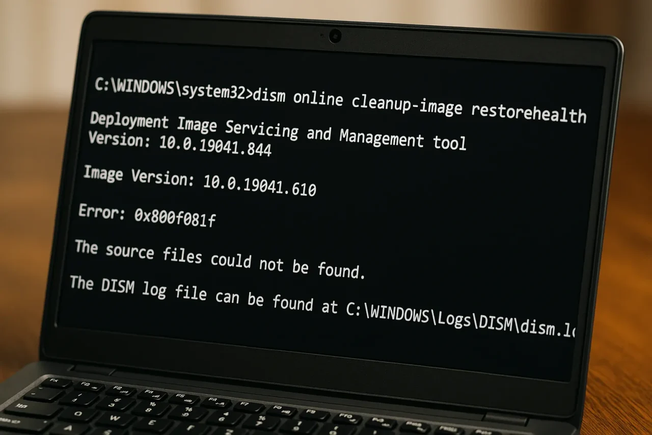 0x800f081f dism - Hình 5