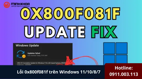 0x800f081f là lỗi gì - Hình 1