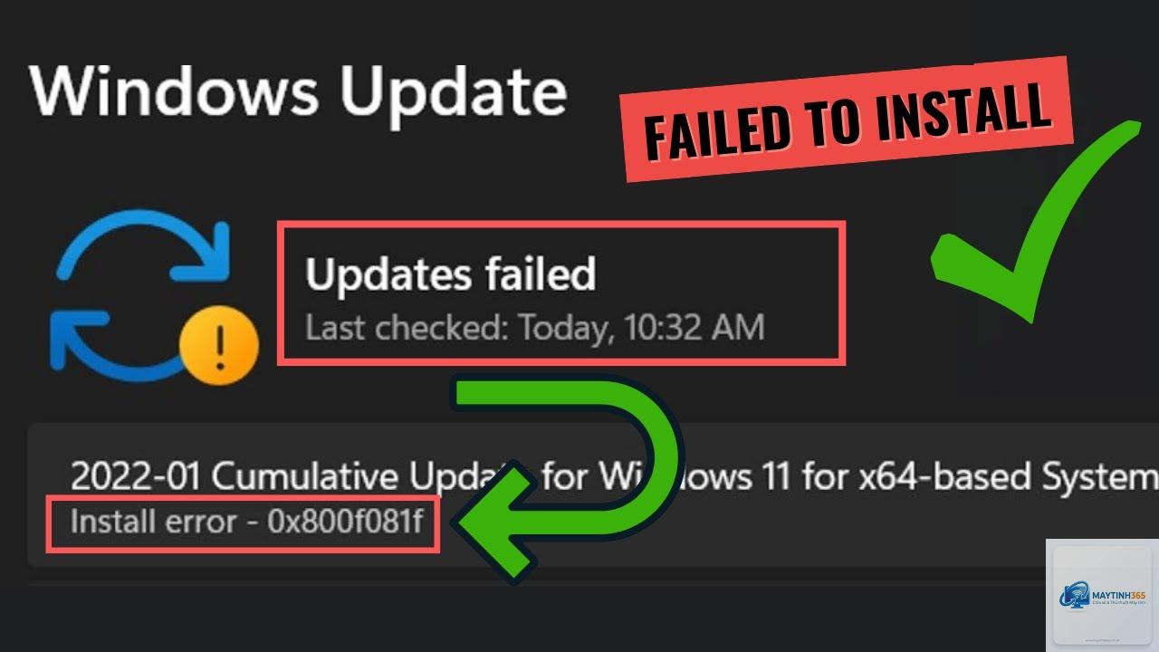 0x800f081f windows 11 - Hình 1