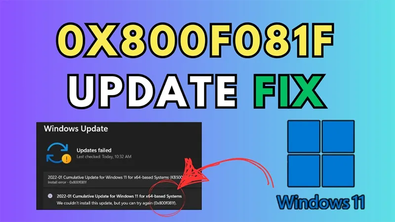 0x800f081f windows update - Hình 4
