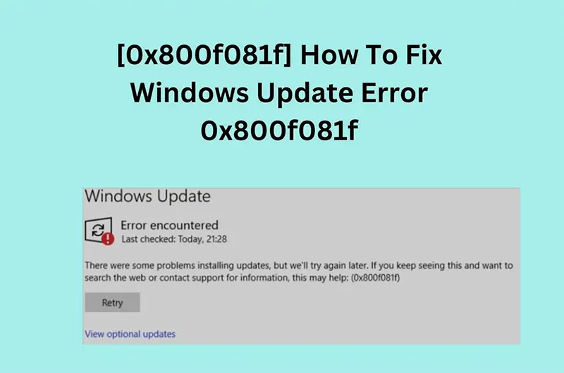 0x800f081f windows update - Hình 5