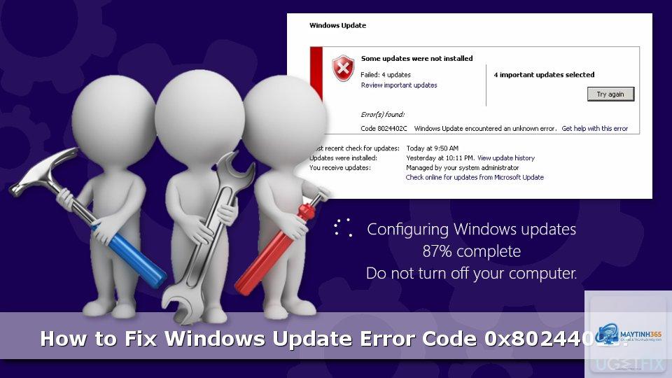 0x8024402c dns - Hình 5