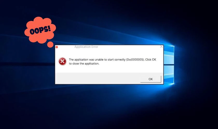 0xc0000005 khi mở ứng dụng - Hình 4