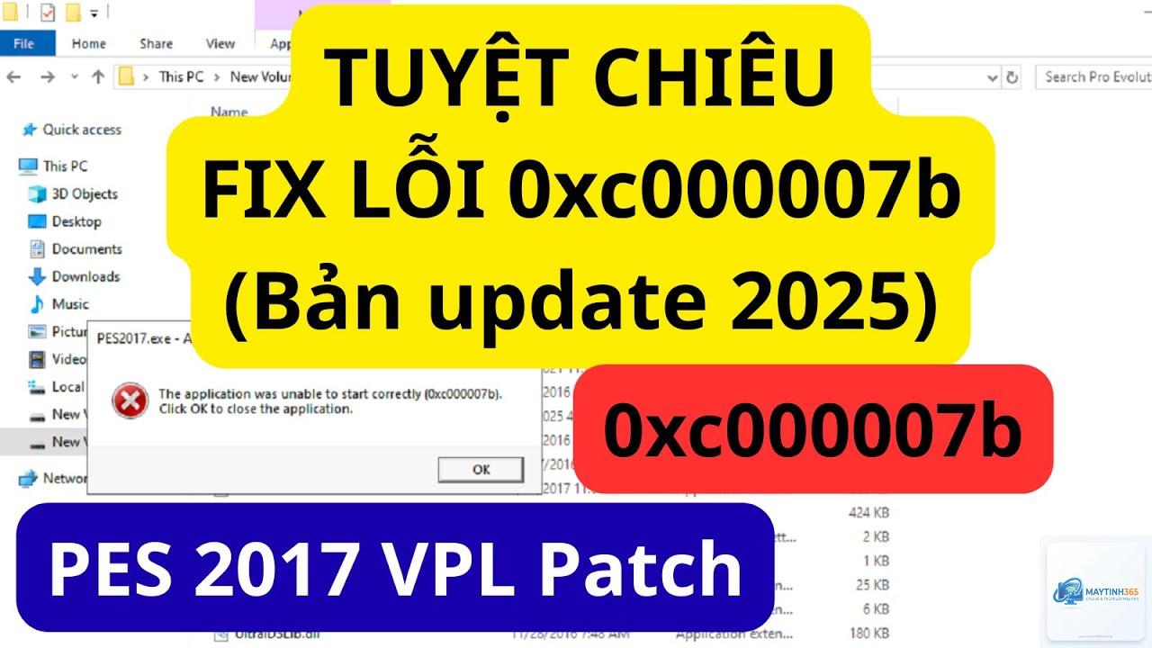 0xc000007b pes - Hình 2