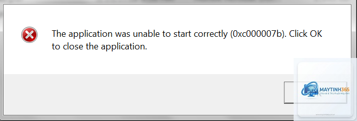 0xc000007b trên windows 10