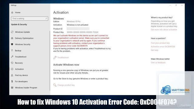 0xc004f074 activation windows - Hình 3