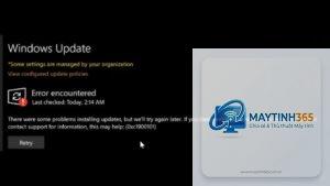0xc1900101 khi update windows