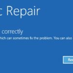 automatic repair loop sau mất điện