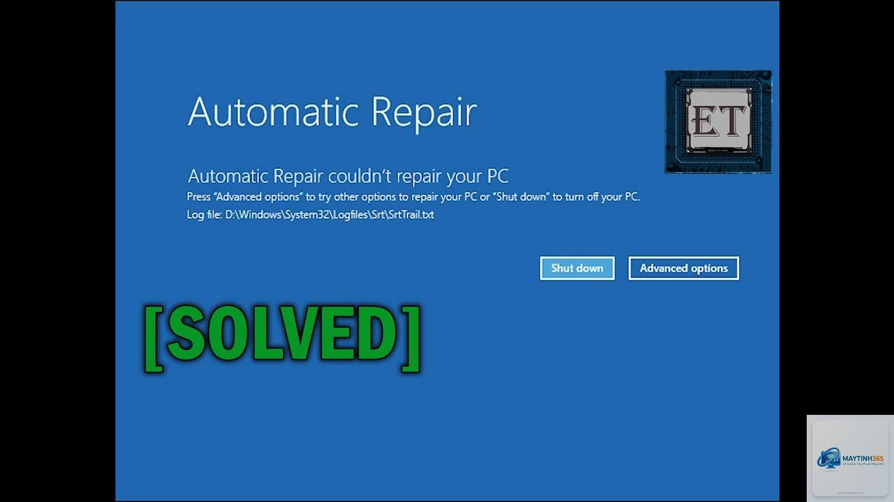 automatic repair loop windows 10 - Hình 3