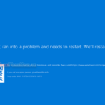bad system config info boot