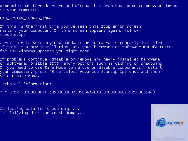 bad system config info bsod - Hình 4