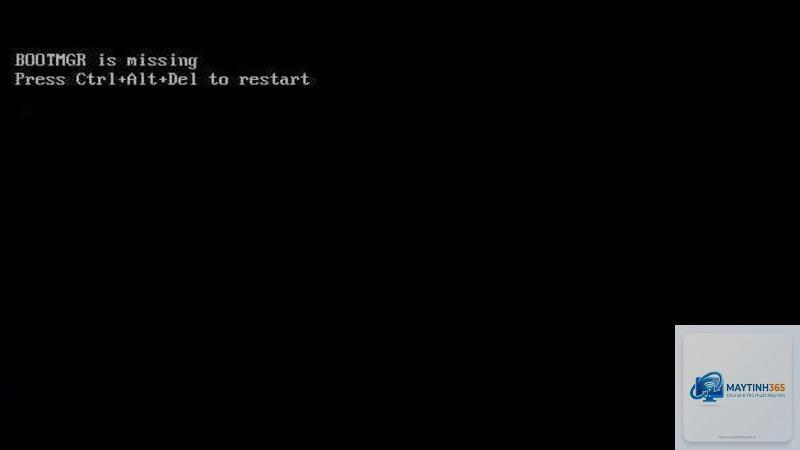 bootmgr is missing windows 10