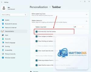cách ẩn chat taskbar windows 11