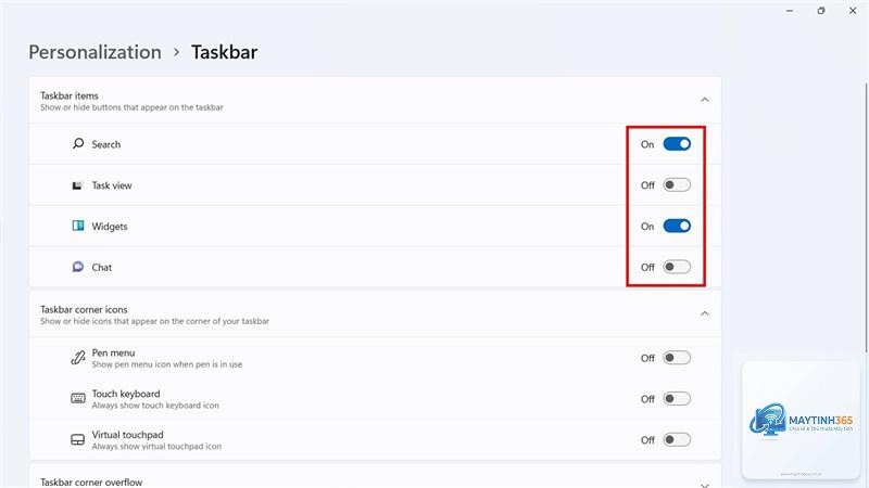 cách ẩn chat taskbar windows 11 - Hình 4