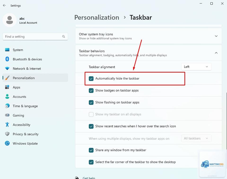 cách ẩn chat taskbar windows 11