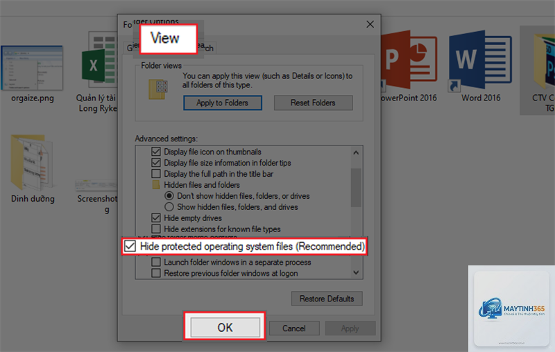 cách ẩn đuôi file