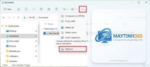 cách ẩn file trên windows 11