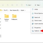 cách ẩn thư mục trên windows 11