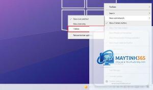 cách ẩn tin tức trên widget taskbar