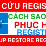 cách backup registry windows 11