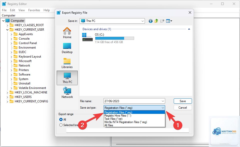 cách backup registry windows 11 - Hình 4