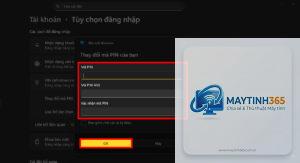 cách bảo mật đăng nhập windows 11