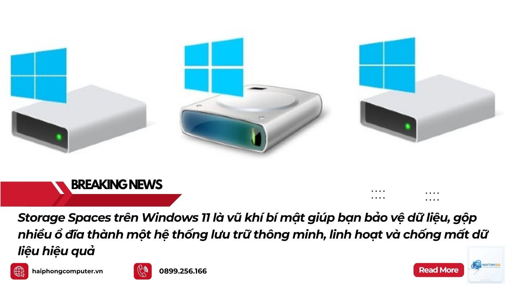 cách bảo vệ dữ liệu bằng storage spaces - Hình 4