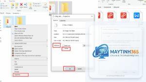 cách bảo vệ file bằng thuộc tính ẩn
