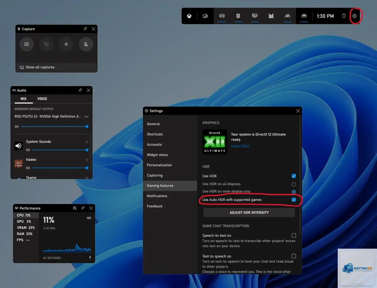 cách bật auto hdr windows 11 - Hình 5