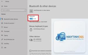 cách bật bluetooth trên laptop