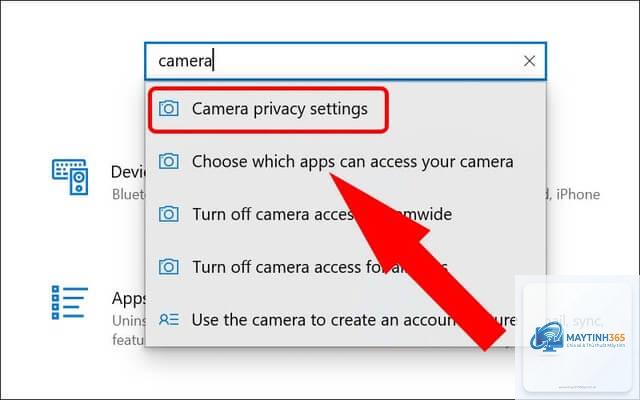 cách bật camera permissions