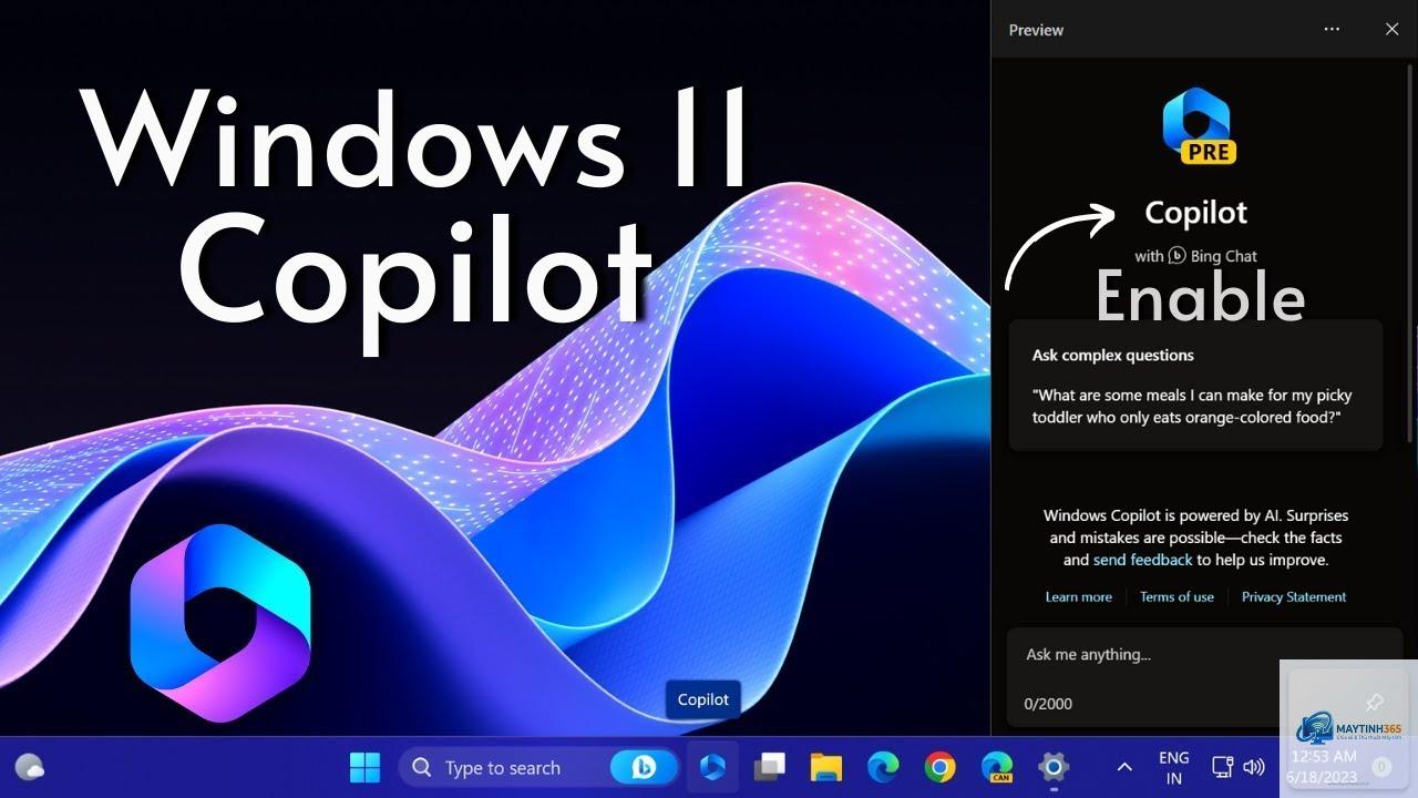 cách bật copilot windows 11 - Hình 3