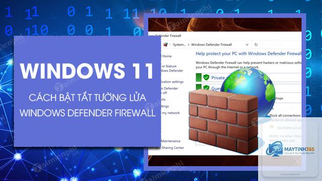 cách bật firewall windows 11 - Hình 5