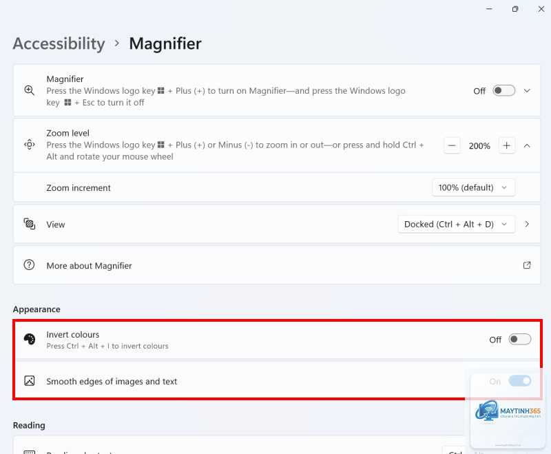 cách bật magnifier windows 11 - Hình 3