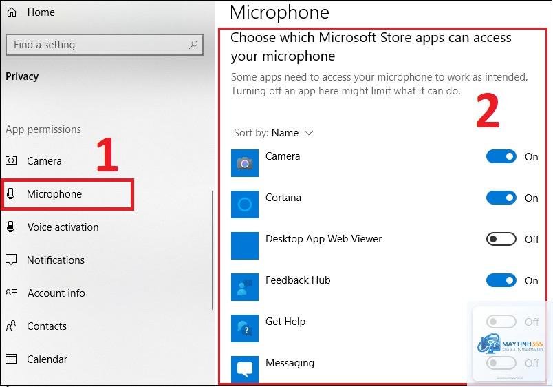 cách bật microphone permissions - Hình 2