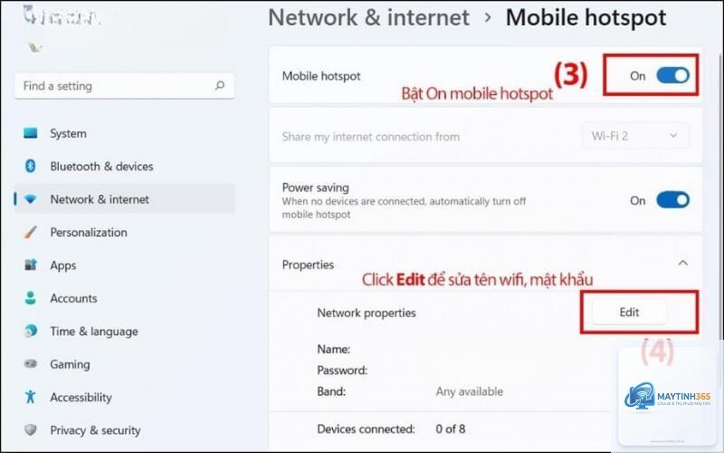 cách bật mobile hotspot windows 11 - Hình 5