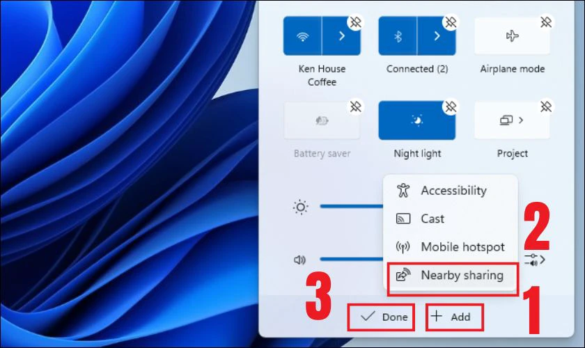 cách bật nearby sharing windows 11 - Hình 3