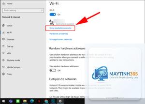 cách bật network adapter