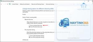 cách bật network discovery