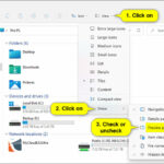 cách bật preview pane