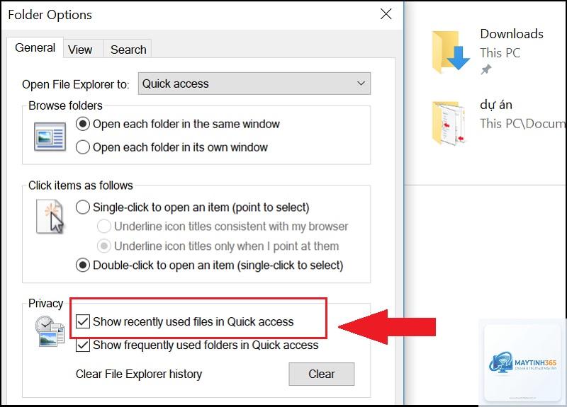 cách bật quick access - Hình 5