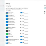 cách bật startup apps