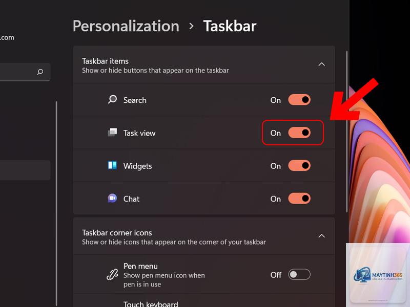 cách bật task view - Hình 4