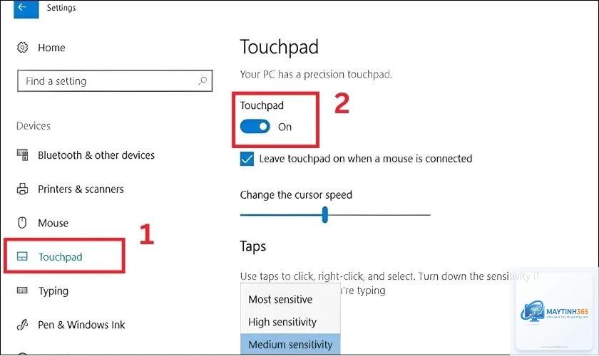 cách bật touchpad windows 11 - Hình 5