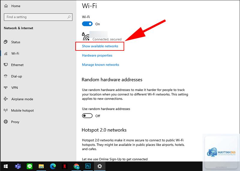 cách bật wifi trên laptop - Hình 2